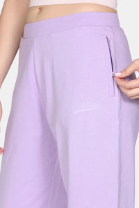 Zivame Knit Cotton Loungewear Bottom - Lilac Breeze — thumbnail 8